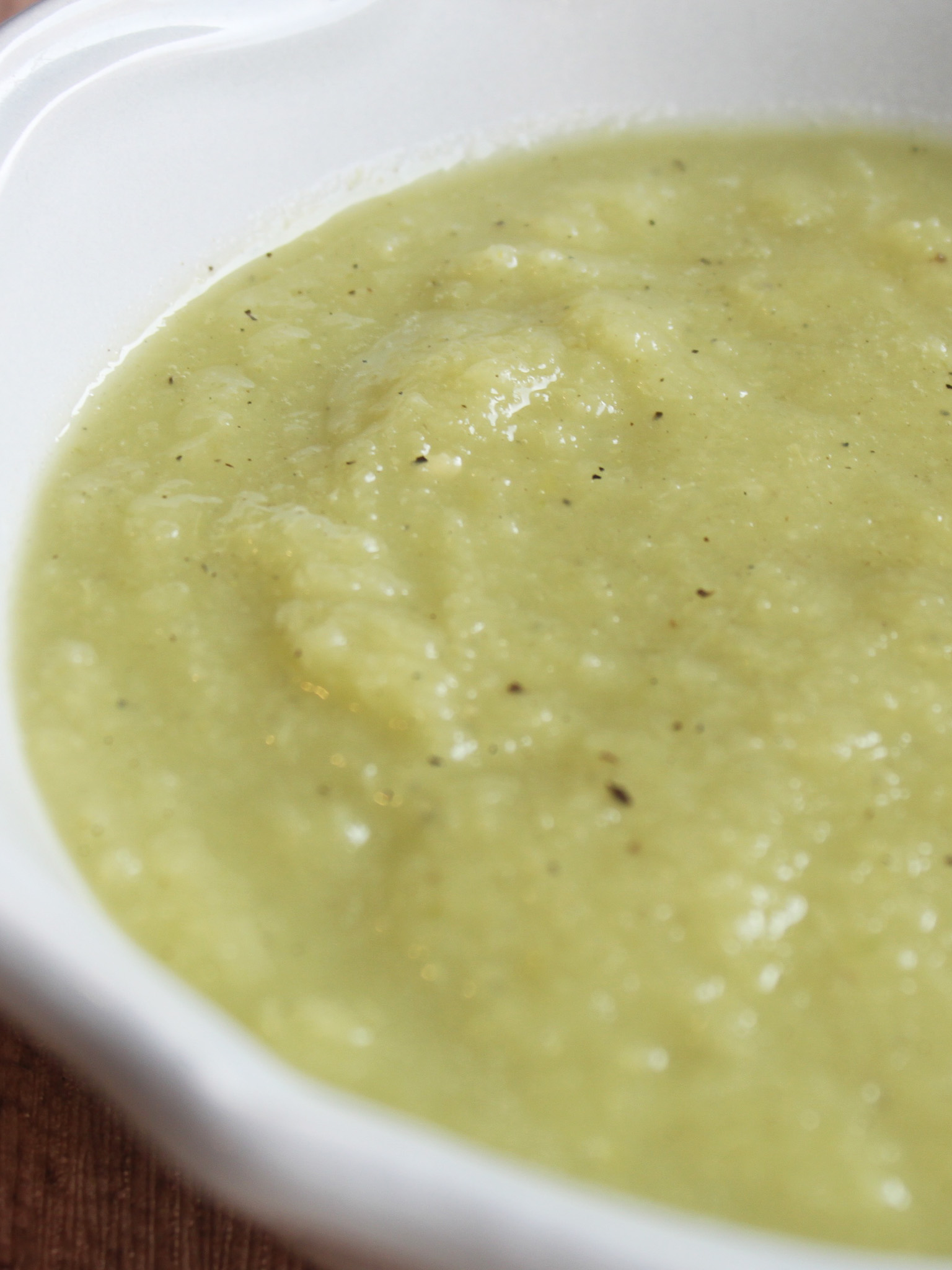 Crema de Apio con Poblano